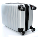 Чемодан Wenger Fribourg, серебристый, 45x27x66 см, 64 л