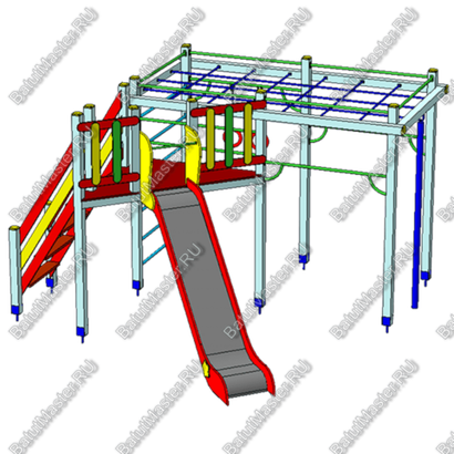 Детский игровой и спортивный комплекс «Ромашка»