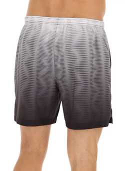 Мужские теннисные шорты Lotto Top IV Short7 2 - all black/bright white