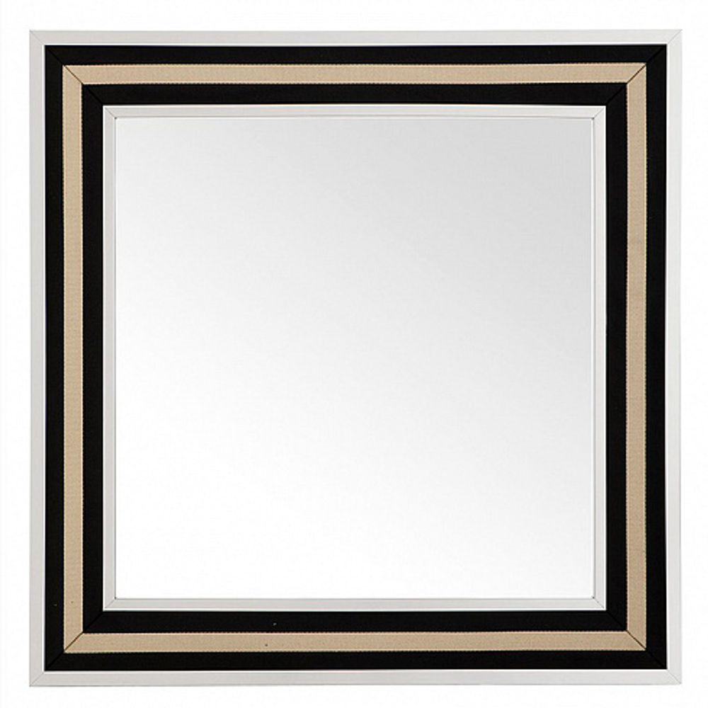 Зеркало чёрно-золотое