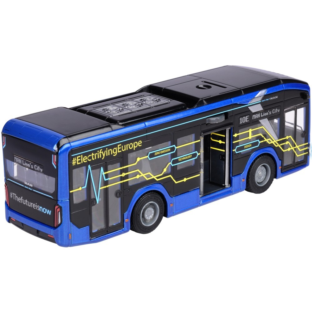 Majorette - MAN Lion's City 10 E Светозвуковой автобус 22,5 см 3743008 / артикул   3743008  / GTIN 3467452075456