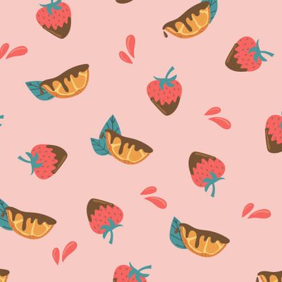 Фрукты в шоколаде