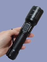 Фонарь ручной яркий многофункциональный + лазер RED/GREEN YM-G263