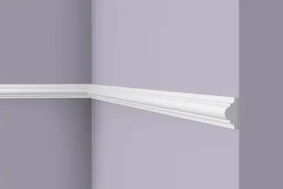 Молдинг для стен 38мм., дюрополимер, влагостойкий, под окраску 38х18х2000мм