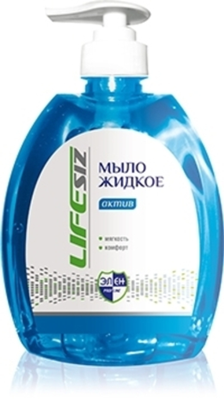 Мыло жидкое "Уход-Элен" ( с ухаживающим эффектом) флак. с дозат. 500мл. (цена за шт,в уп 18 шт)
