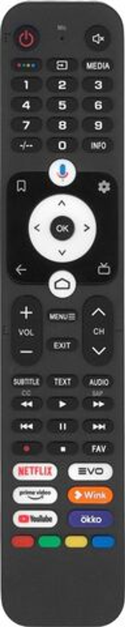 Пульт для Haier HTR-U32R с голосовой функцией SMART TV