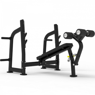 Impulse ITF8204 олимпийская скамья с отрицательным наклоном для жима