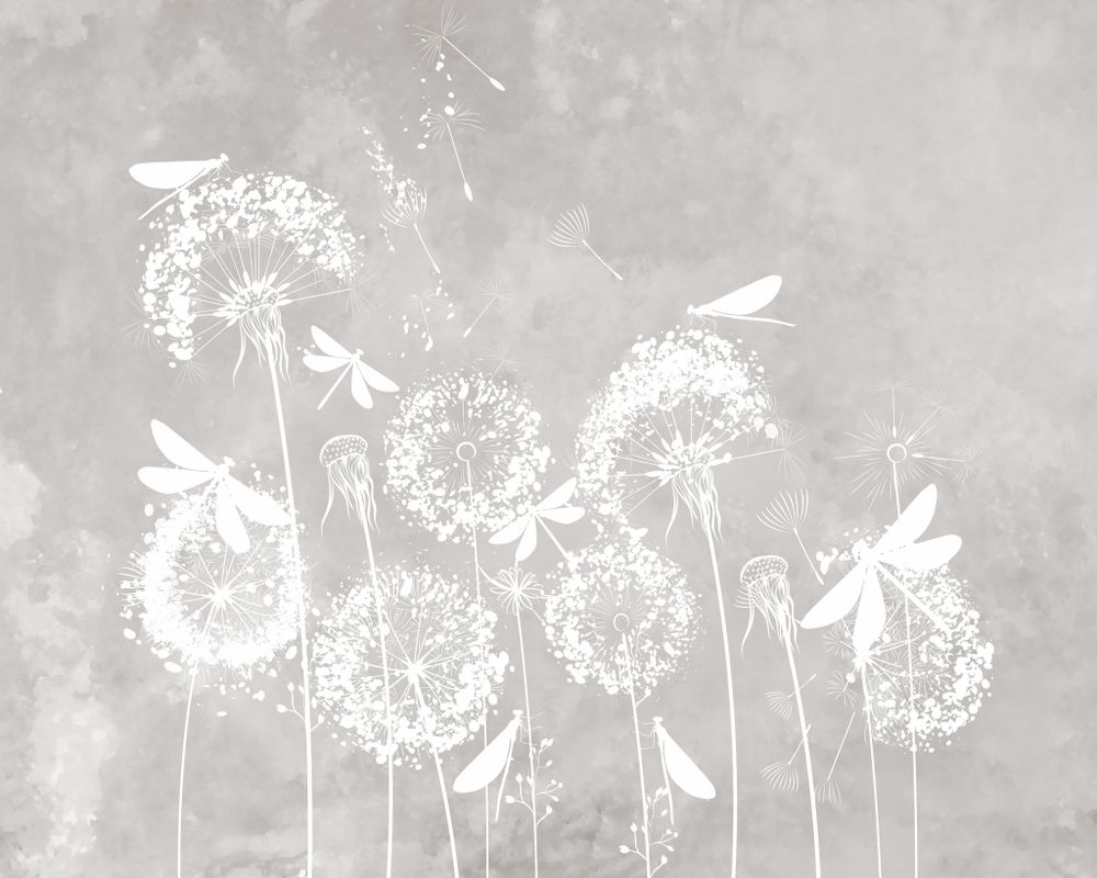 Одуванчики и стрекозы