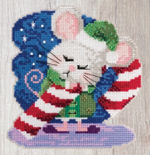 "МЫШКА С КОНФЕТКОЙ"- МH192013 вышивка