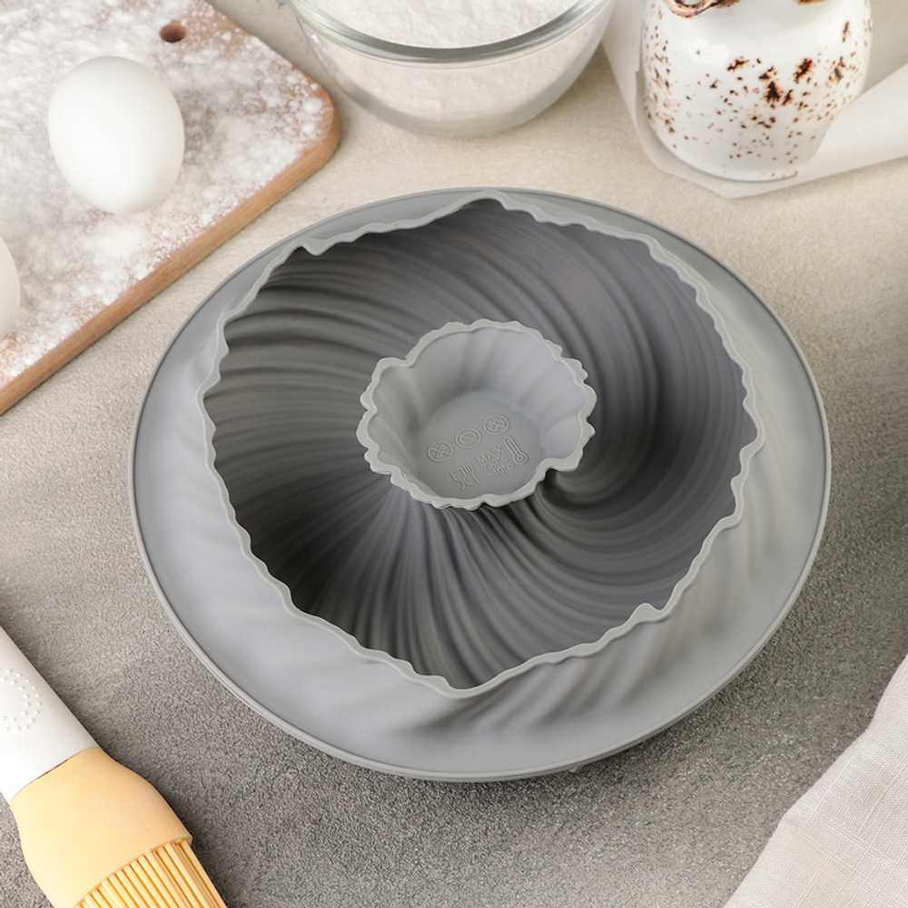 Форма для муссового торта «Вихрь», 20х7 см