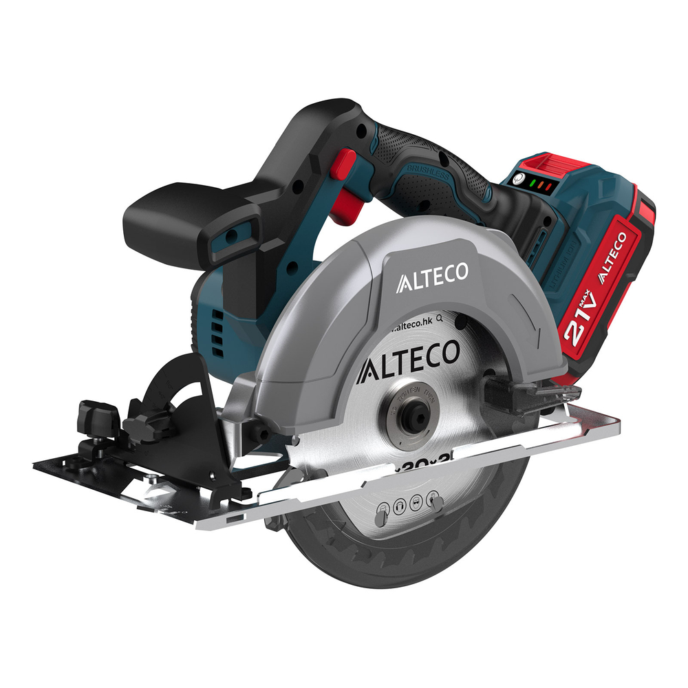 Бесщеточная аккумуляторная циркулярная пила ALTECO CCS 20-165 Li BL