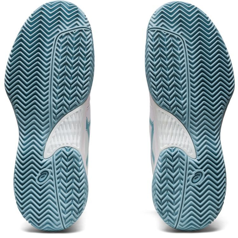 детские Кроссовки теннисные Asics Gel-Game 8 Clay/OC - white/smoke blue