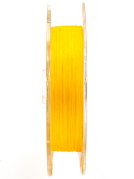 Леска плетёная WFT KG PLASMA Yellow 150 м, 0,12 мм