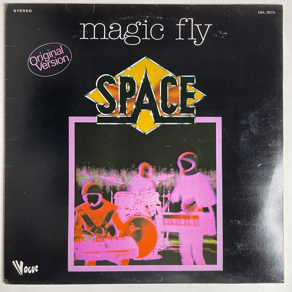 Винтажная виниловая пластинка LP Space Magic Fly (France 1977)
