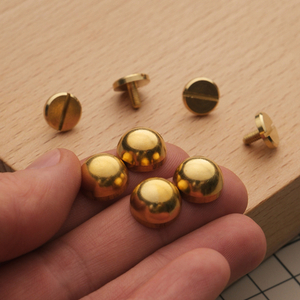 Ножка для сумки латунь полукруг (поштучно)