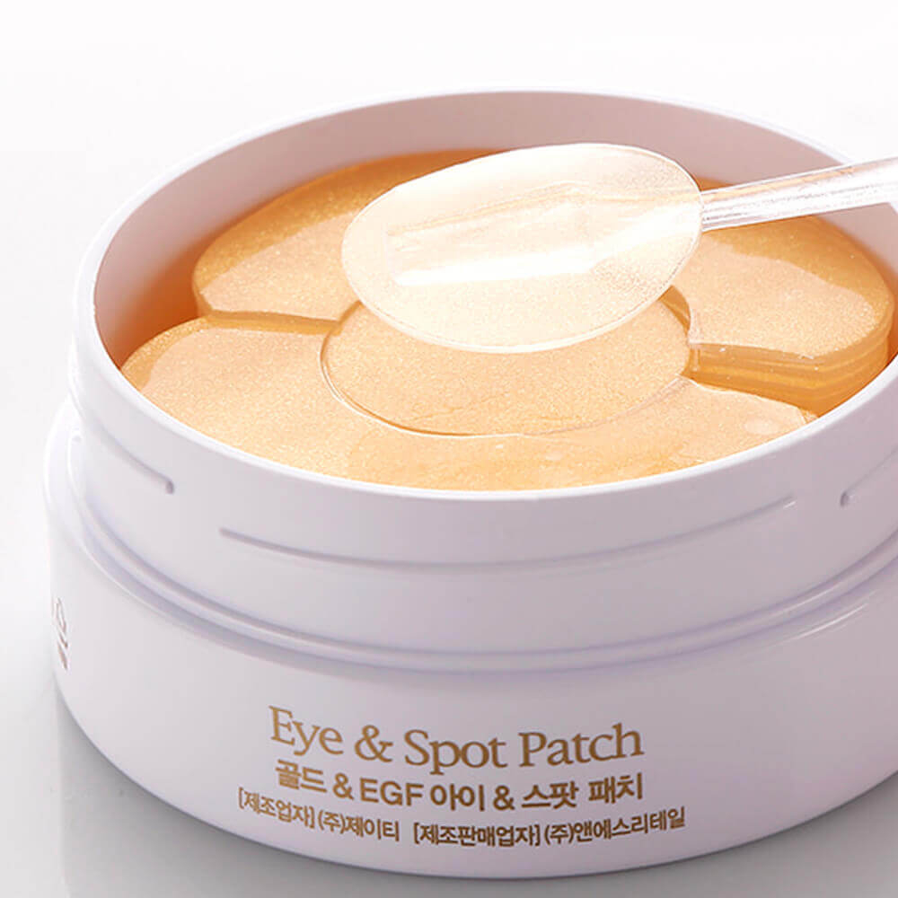 Petitfee Gold EGF Eye and Spot Patch 60ea Патчи для глаз гидрогелевые с золотыми частицами и фактором роста