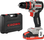 Дрель-шуруповерт аккумуляторная Crown CT21128HMX-2 BMC