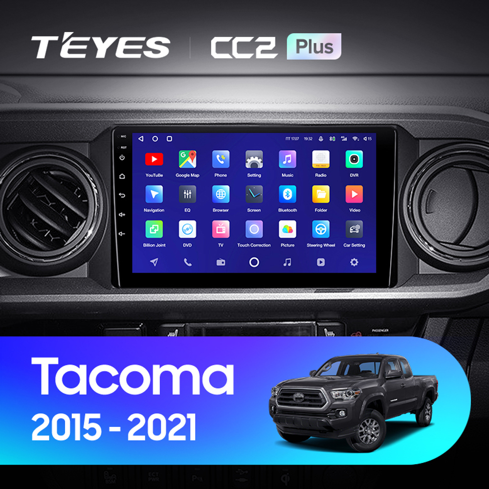 Teyes CC2 Plus 9" для Toyota Tacoma N300 2015-2021