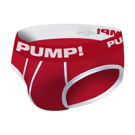 Мужские трусы слипы красные PUMP! PU5107-8