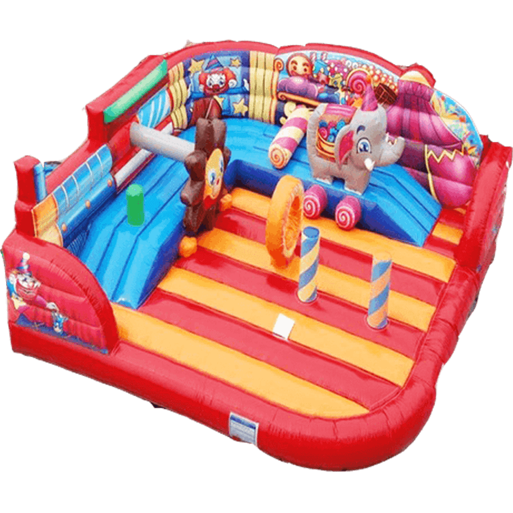 Надувной батут "Цирк переехал"