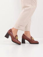 Туфли лоферы кожаные Tamaris