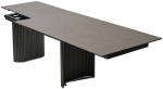 Стол М-City DISAUR Рагнар (Ragnar) 180 1697 Коричневая Кожа, темно-серый