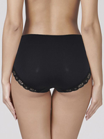 Трусики-слипы со средней линией талии Ssorosate (Размер: L) (Цвет: черный)