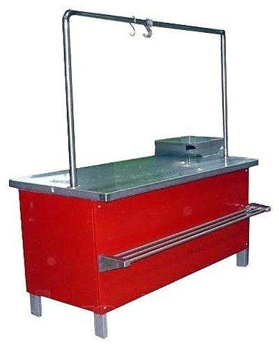 Прилавок холодильный Марихолодмаш ПХС-1,25/0,85 (вынос. холодснабж.) с креплением