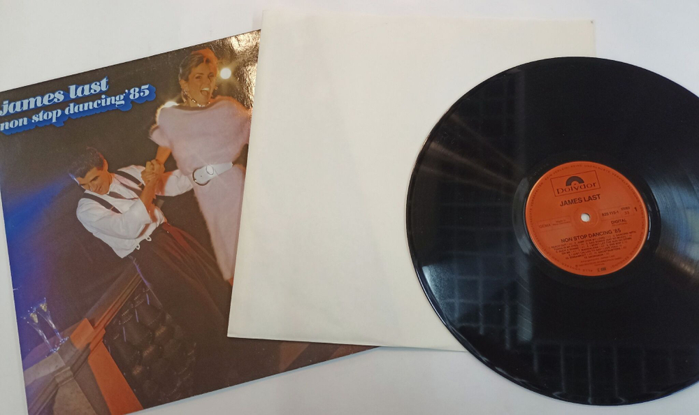 Винтажная виниловая пластинка LP James Last Non Stop Dancing 85 (Germany 1985)