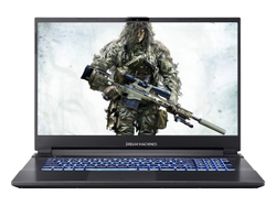 Ноутбук Dream Machines G1650-17KZ77 black Core i7-11800H/8G/1Tb SSD/17.3" FHD IPS 144Hz AG/NV GTX1650 4G/WiFi/BT/NoOS