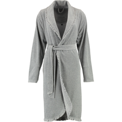 Элитный халат велюровый Ariel серый меланж от Vossen Австрия