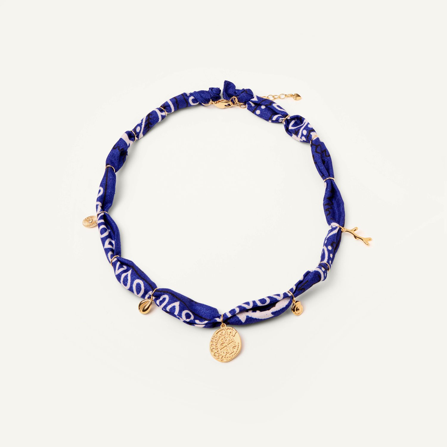 Колье Bandana Necklace - Blue