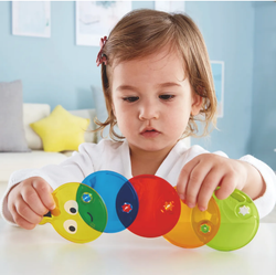 Детский развивающий набор смешение цветов "Гусеница"