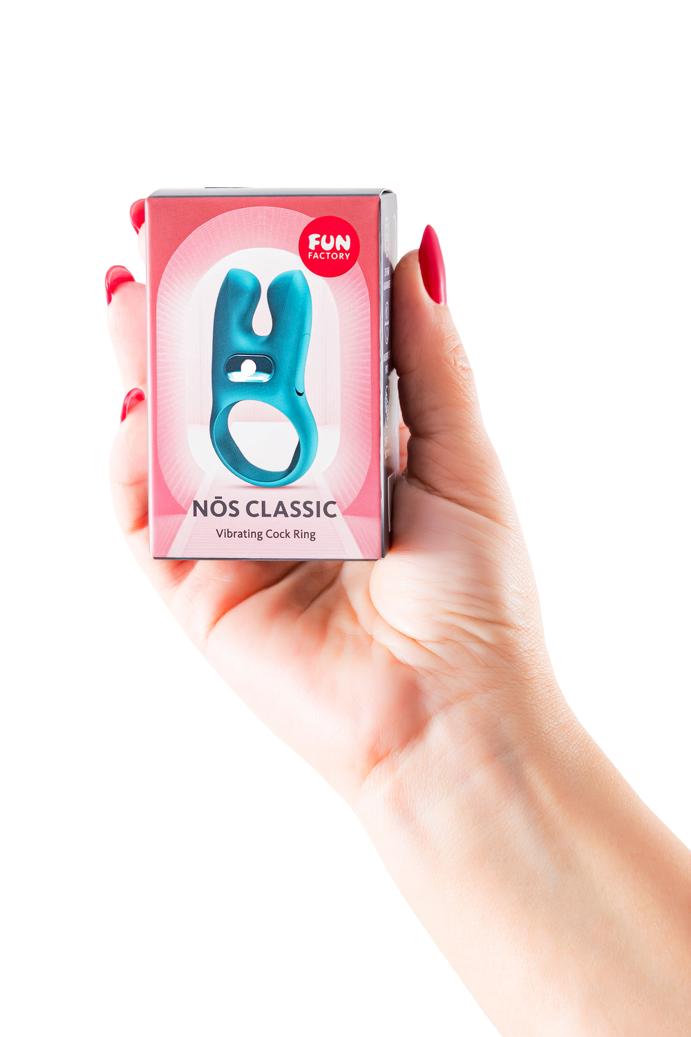 Эрекционное виброкольцо Fun Factory Nōs Classic, силикон, зелёный