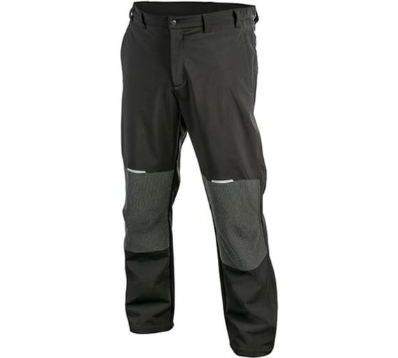 Брюки рабочие черные ELDE SOFTSHELL Högert, арт. HT5K366