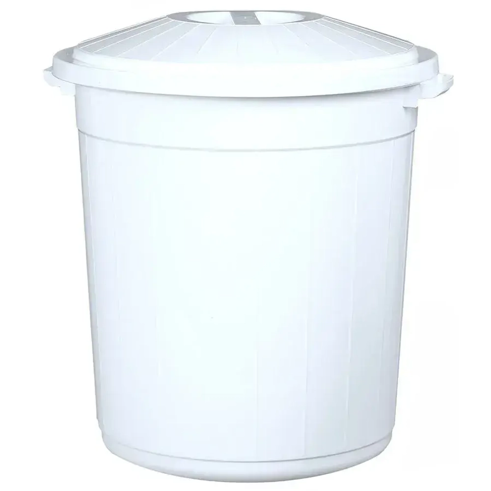 Бак 50л с крышкой (Белый)