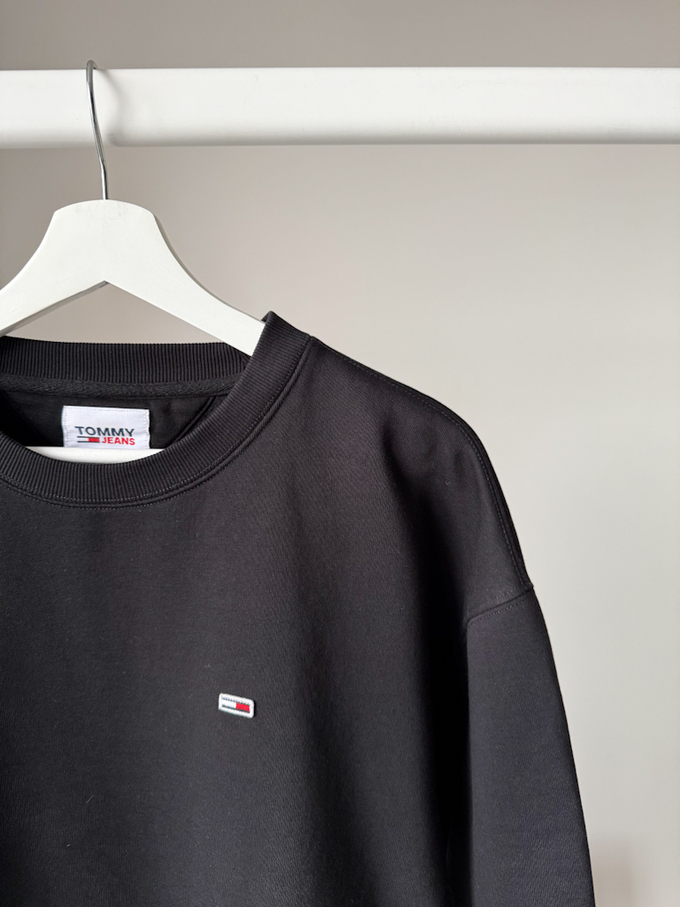 Хлопковый свитшот Tommy Jeans, L