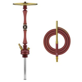 Купить Кальян Hoob - Mars Wine Red (Фурнитура Gold)