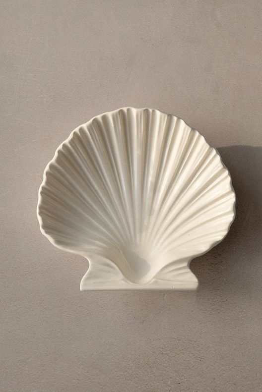 Винтаж Блюдце ракушка / Deladushevnie