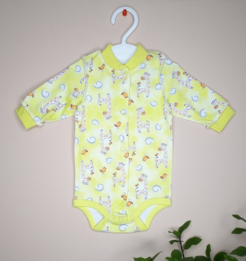 Боди Жирафики 2 (жёлтый)