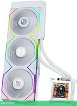 Система жидкостного охлаждения для процессора Lian Li HydroShift LCD 360S White (G89.GHSLCD36SW.00)