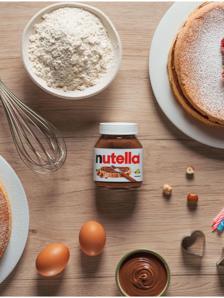 Ореховая паста Nutella с добавлением какао 180 г x 4 шт