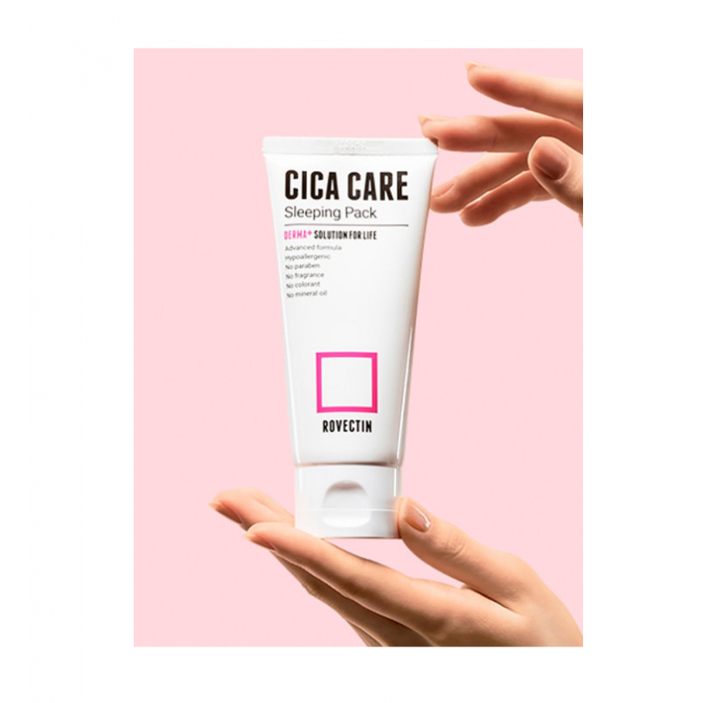 Rovectin Cica Care Sleeping Pack успокаивающая ночная маска с центеллой