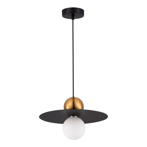 SLE1257-433-01 Светильник подвесной Черный/Черный, Бронзовый G9 1*5W 4000K RIZZ