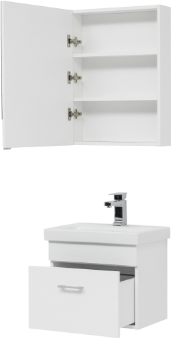 Мебель для ванной Aquanet Нота 50 (Moduo Slim) белый