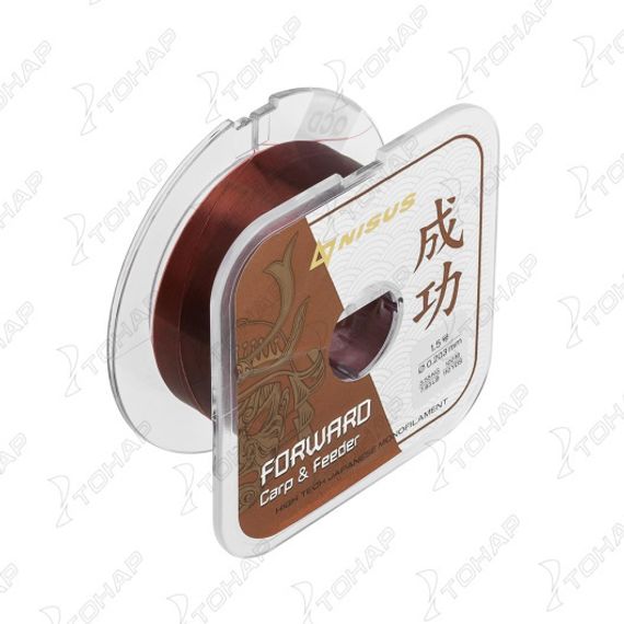 Леска FORWARD Carp &amp; Feeder brown 0,203mm/100m Nylon (N-FСF-0203-100) Nisus