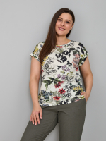 Футболка Фв-104/молоко-акварельгортензия