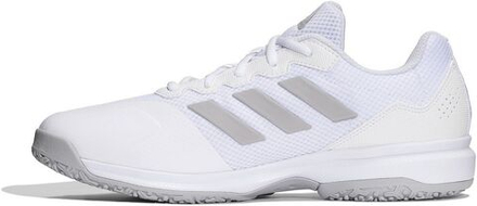 Мужские кроссовки теннисные Adidas GameCourt 2 Omnicourt - footwear white/matte silver/cloud white