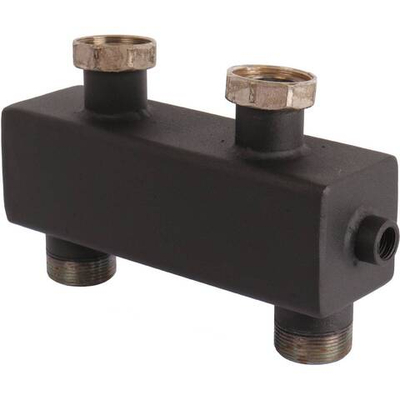 Гидравлический разделитель ROMMER - 1"1/2 (НР/НГ для котлов до 122 кВт)