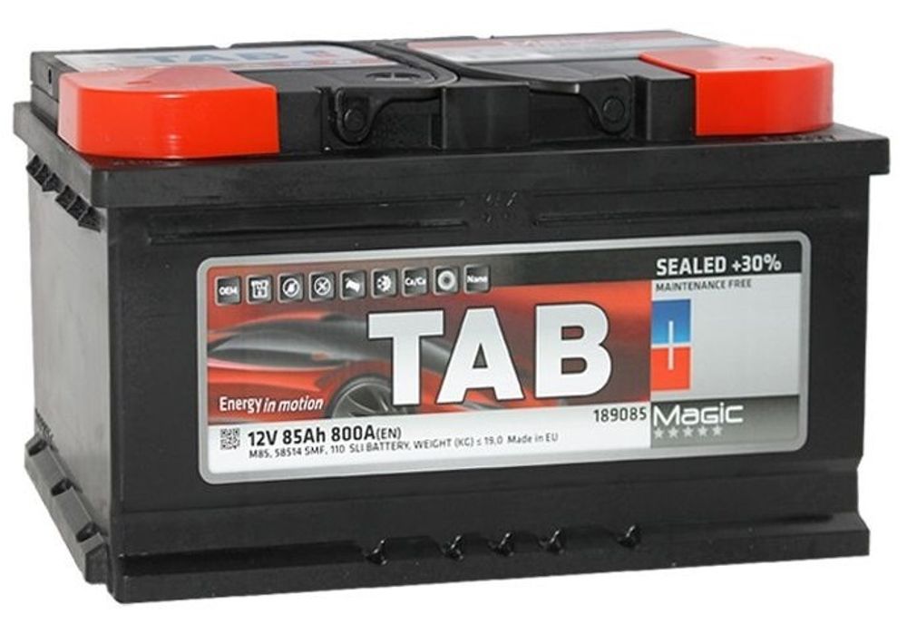 TAB Magic MF 6CT- 85 ( 189085 ) аккумулятор ( низкий )